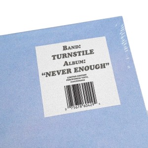 Never Enough LP (periwinkle...