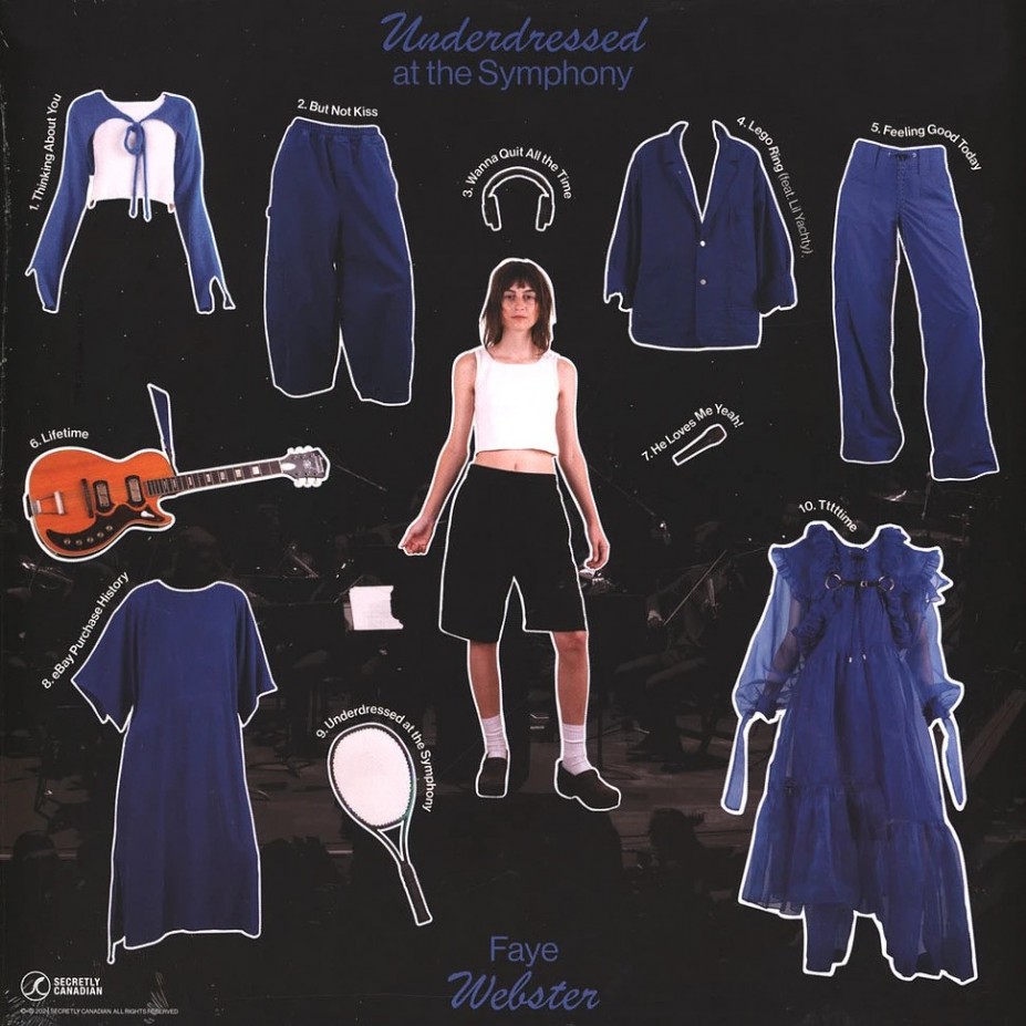 洋楽 FAYE WEBSTER UNDERDRESSED AT THESYMPHONY Faye Webster – Underdressed At The Symphony LP (faye blue vinyl)
