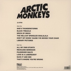 Suck It And See LP vinyl